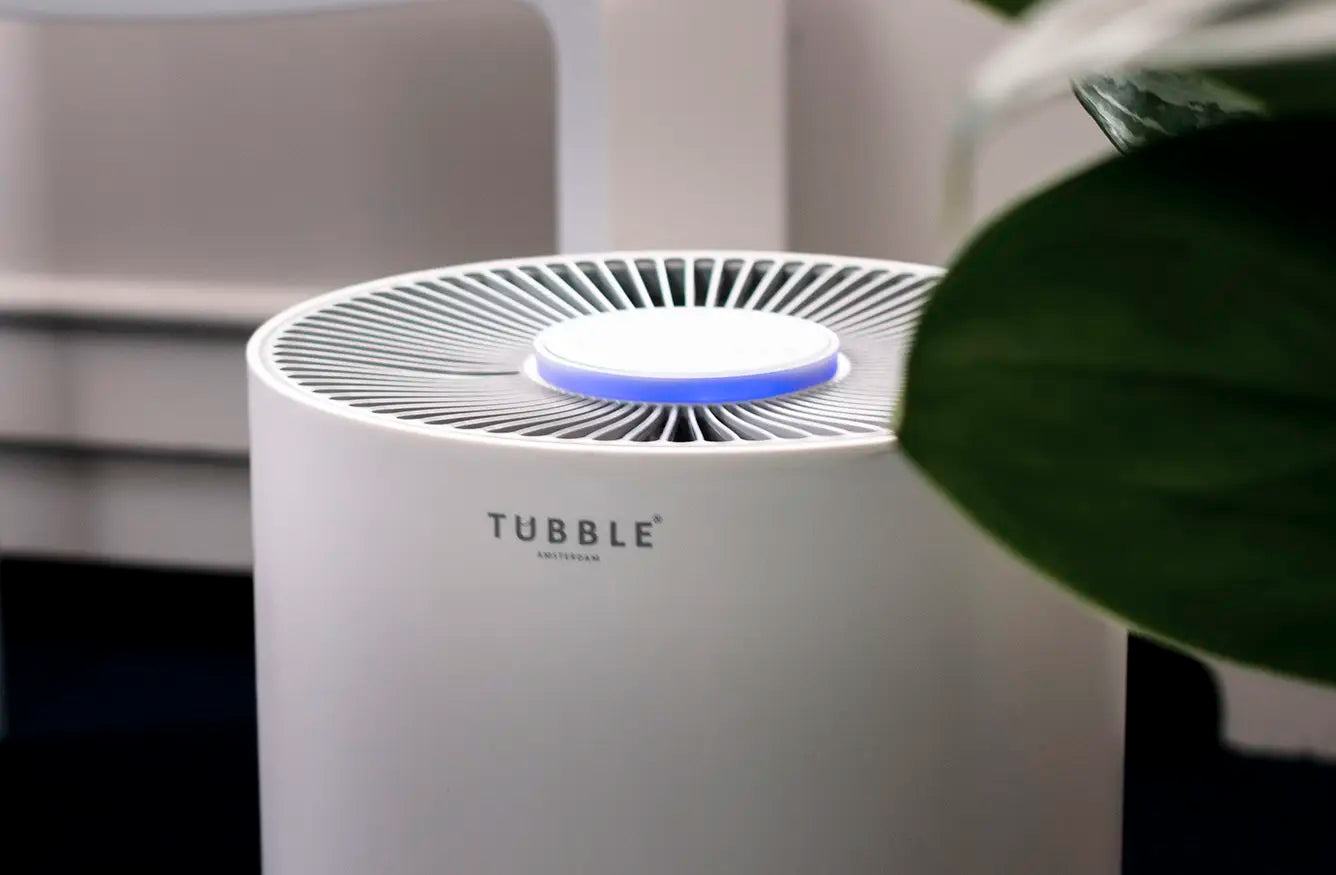 Tubble Air Purifier Compact Close Up