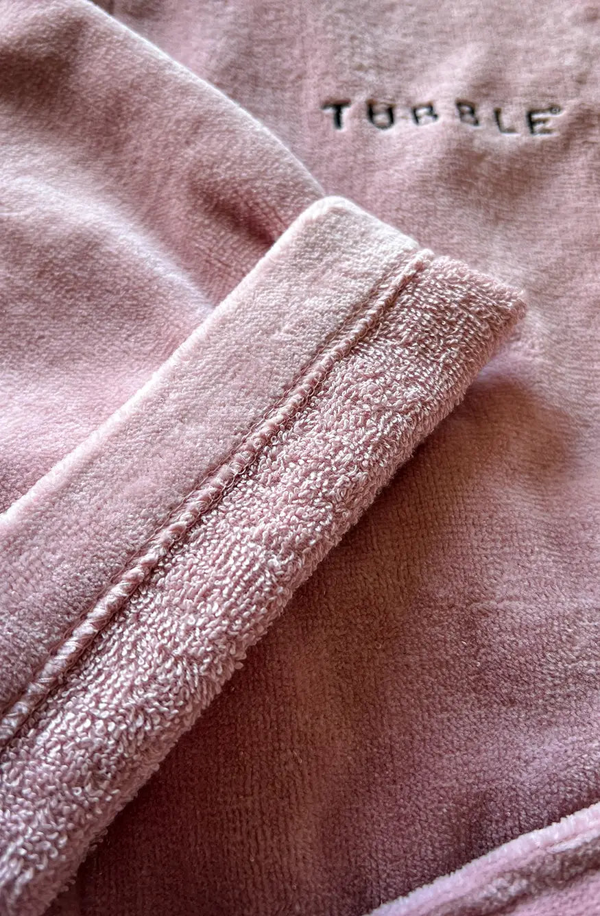 Tubble Bath Robe pink detail